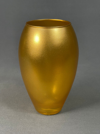 Ваза Лиголюкс золото Клавдия (маленькая)